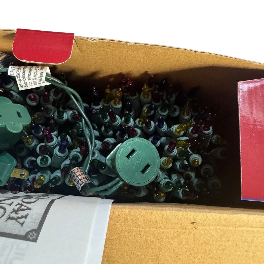 Holiday Living Set Of 3 150 Ct. Multi Lights Indoor/Outdoor Use